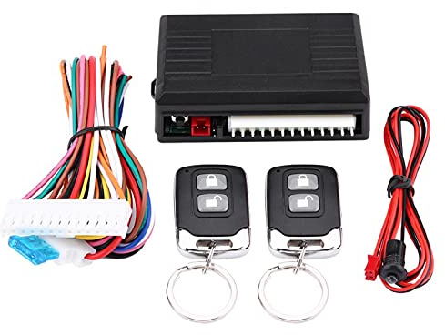 Aramox Kit di Controllo Remoto per Chiusura Centralizzata Auto, Accesso Senza Chiave Modello LB-405/L237 con Rilascio Bagagliaio