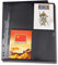 MUROAD Lot de 10 feuilles de timbres pour classeur d'album, 4 pochettes, lot de collection (4 compartiments)