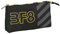 Blackfit8 Zone - Portatodo Triple, Tejido Reciclable, Estuche Infantil, Estuche Niño, Ideal para Niños en Edad Escolar, Cómodo y Versátil, Calidad y Resistencia, 22x3x12 cm, Color Negro