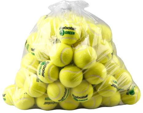 Green (Stage 1) - väska med 72 tennisbollar - Play + Stay Ball - gul (72 bollar)