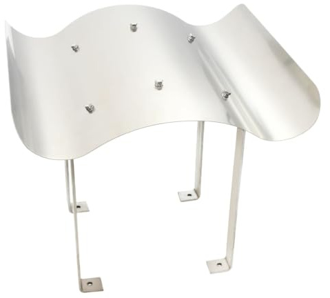 Chapeau de Cheminée, Capot de Cheminée Capuche de Pluie de Toit Acier inoxydable 40 x 40 x 36 cm