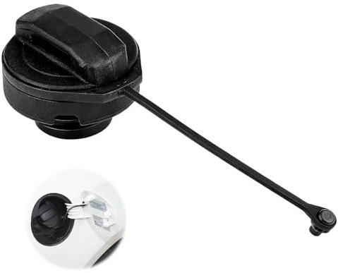 Tapa de tanque universal para coche, tapón de combustible de repuesto para vehículos y utilitarios, accesorio de tanque de plástico resistente y reutilizable, fácil de instalar y duradero