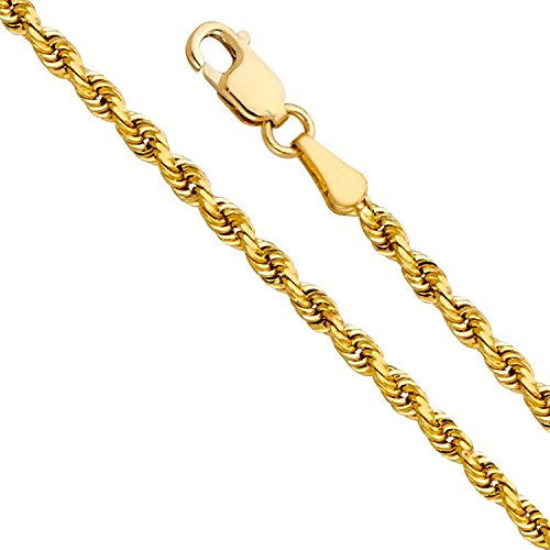 PRINS JEWELS 14 Karat / 585 Gelbgold Kordel Armband 4.40 mm. Breit (19)