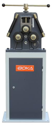 BOKA RBM-10 Profilbiegemaschine, Riebiegemaschine - Rundbiegemaschine für Stahlrohre, Metallstangen & Profile |-Manuelle Biegemaschine für Heimwerker & Profis