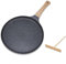 MEKOTRIN Padella Pancake Antiaderente Multifunzionale Integrato per piano cottura padella pancake Perfetta per cucinare, friggere, grigliare con strumenti complementari (28CM)