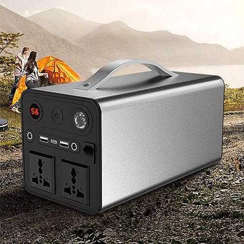 Bloc d'alimentation de camping 90 000 mAh, centrale électrique portable 300 W pour aventures en plein air, générateur solaire avec prise USB Type C CA CC, alimentation de secours pour les voyages et