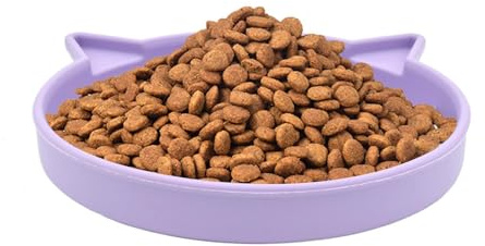 Cuenco Para Gatos Con Alimentador Lento - Cuenco Interactivo De Silicona Para Mascotas De 20 Cm, Plato Antideslizante, Dispensador De Alimentación Saludable | Estrangulador Anti Para La Alimentación L