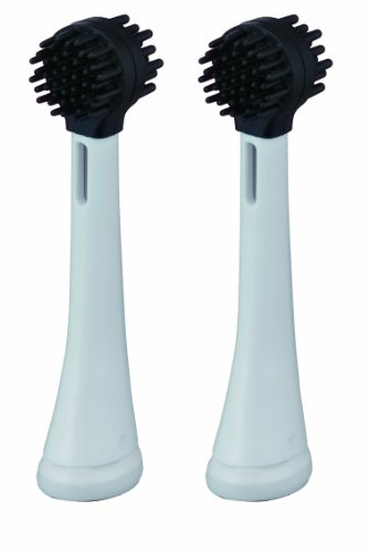Panasonic WEW0906 Ersatzbürsten zur Zahnfleischmassage, 2er Pack