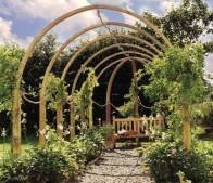 Poseidon 2 Seater Timber Arbour