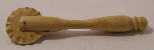 Roulette découpe-pâte - bois de buis