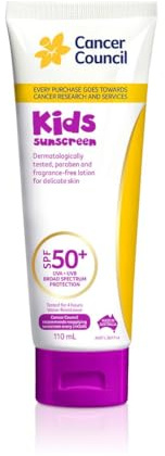 Cancer Council Kids Sunscreen SPF50+ 110mL