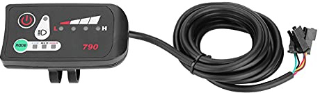 MAGT Elektrisches Fahrraddisplay, 36V E-Bike Display Elektrofahrrad Intelligentes Bedienfeld LED Display Wasserdicht für KT-Controller(36V)