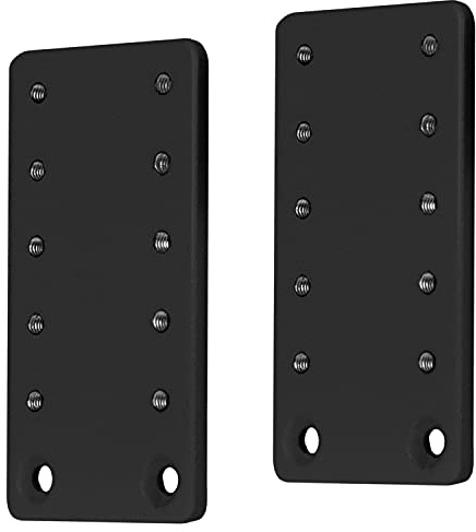VIVO Steel Height Adjustment Kit Brackets for Computer Keyboard and Mouse Trays, Fits MOUNT-KB05A, MOUNT-KB05D, MOUNT-KB05E, and More, Black, MOUNT-KB5SP