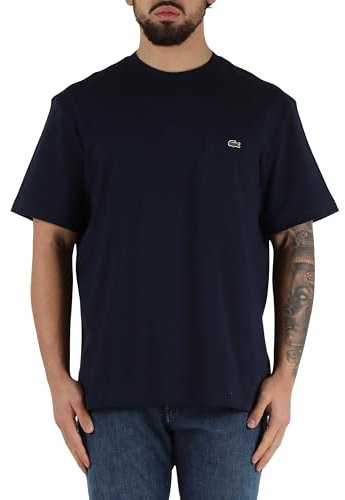 Lacoste Maglietta da uomo, Blu navy, S