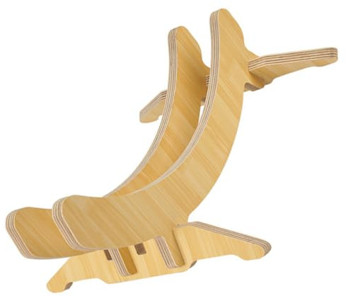 HINTRMENT Supporto in Legno per Bicicletta Regolabile, Portabici Posteriore Stabile per Parcheggio Bici, Tutore per Esposizione e Deposito Bici da Casa Stili multipli