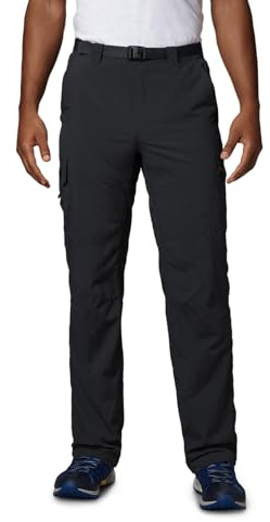 Columbia Men's Silver Ridge Cargo Pant, Black, 32W x 32L