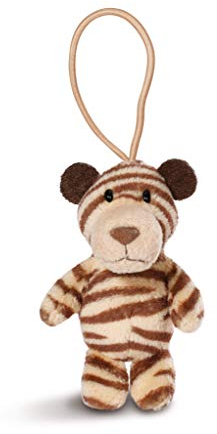 Nici Anhänger Tiger mit elastischer Schlaufe, 8 cm
