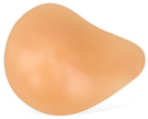 Artificial Symmetrical Breast Form Post Mastectomy Breast Prosthesis Left Spiral Shape Breasts Only One Piece