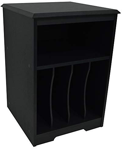 WATSONS AUDIO - Turntable/LP Record/Vinyl Storage Side End/Bedside Table - Black