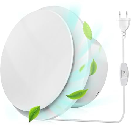 SLUELI Badlüfter 150mm mit Schalter, Verbesserter Leiser und Leistungsstarker 2-Stufen Badezimmer Abluftventilator, 35 dB Geringes Rauschen, IPX4 Wasserdichter Ventilator,adezimmer Küche Garage