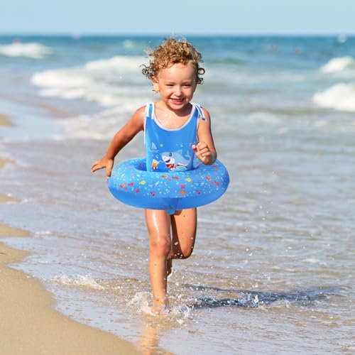 HeySplash Toddler Swim Vest with Adjustable Straps, 3-6 Years 29-55 lbs