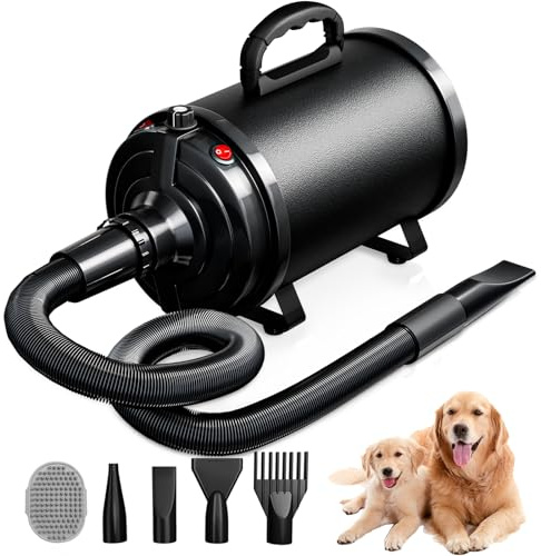 Blanlody Pulseur pour Chien Blaster 3200 W/5,2 HP, À faible bruit