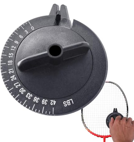 Medidor de tensión de cuerda para racket, medidor de tensión portátil, 10 x 8 x 5 pulgadas, Adorable Accurate Tenis, Squash Gear, Rackets String Measurement for Mother, Father