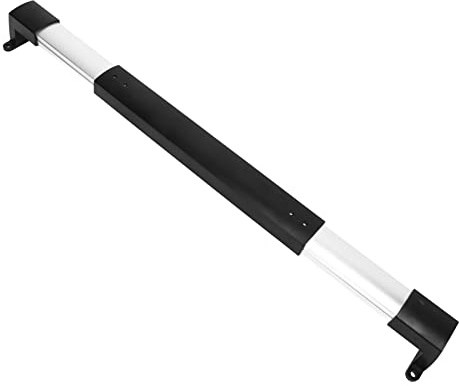Walmeck Barra Transversal Ajustable para Puerta con Pantalla RV, Manija de Aluminio para Remolque, Camioneta, Caravana con Agarre Seguro