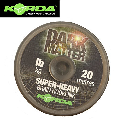 Korda Dark Matter Braid 20m - Vorfachschnur, Tragkraft:20lbs/9.1kg