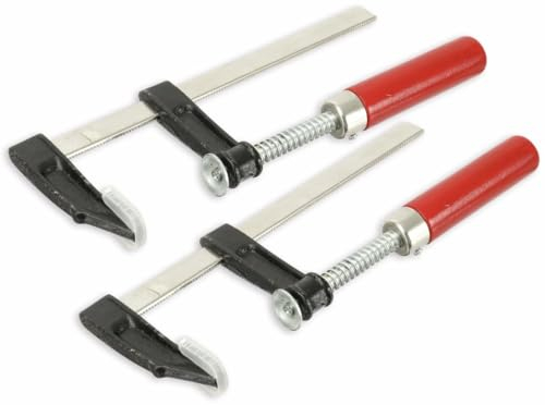 Markenlos Schraubzwinge 2er-Set 150 x 50 mm Rot