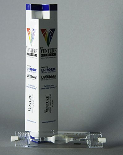 MH-DE (HQI-TS) 150w / UVS / 4K. 4000k Cool White NDL Double Ended Metal Halide Lamp Rx7s (Venture 74756