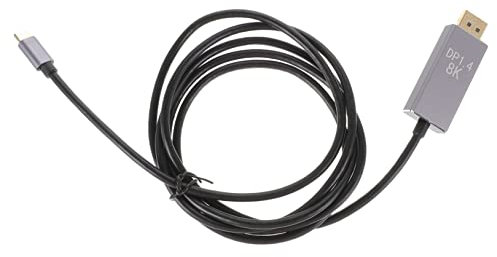 WOFASHPURET Usb c to Displayport Cable Compatible Pro High-precision Audio Daisy-chain Multiple Monitors