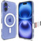 Spigen für iPhone 16 Hülle [Camera Control Button] Kamerasteuerung Aktivierte Case Ultra Hybrid T MagFit [Anti-Yellowing] Kamerabutton Kameraknopf Handyhülle Kompatibel mit MagSafe -Weiß
