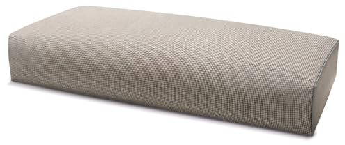 DRJCKOLOTH Buchweizenkissen,natürlich Buchweizen Schlafkissen,Buchweizenkissen Nackenrolle,Buchweizenkissen mit Reißverschluss,Kopfkissen,weich und stützend