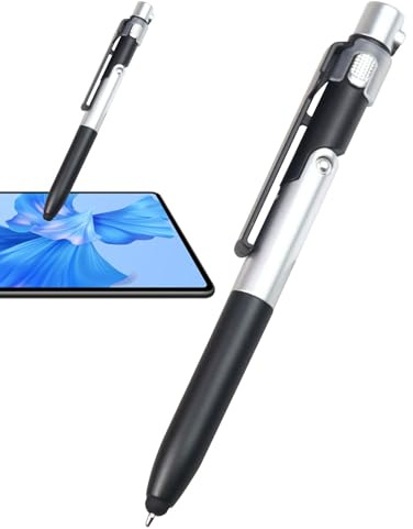Lápiz Óptico Multifuncional - Bolígrafo Plegable LED Con Soporte Para Teléfono Para Dispositivos Con Pantalla Táctil | Lápiz Capacitivo Con Soporte Para Teléfono Para Tabletas, Teléfonos Inteligentes,