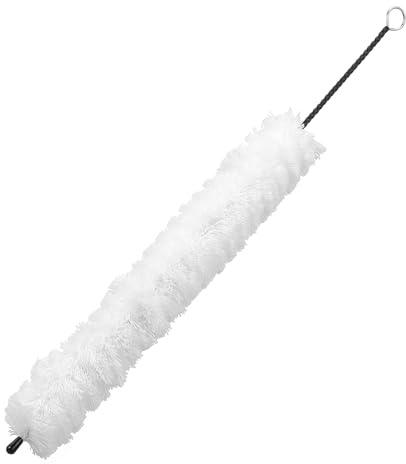 Decomelody Flötenputzer Aus Weißer Baumwolle Mit Gedrehtem Draht Und Schlaufe Leichtes Flötenreinigungsset Für Effektive Innenreinigung Von Querflöten Praktisches Flötenzubehör