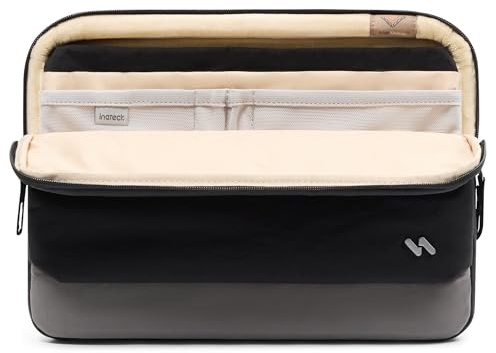 Inateck Housse pour Ordinateur Portable 360° Protection, étui Grande capacité Compatible avec 13 Pouces MacBook Air M5/M4/M3/M2/M1 2026–2018 A3449 A3240 A3113, 13 MacBook Neo et MacBook Pro 13 M2/M1