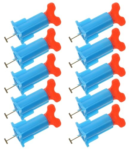 NIYANGLE Sistema de Nivelación de Azulejos Separadores Reutilizables 20 Piezas para Colocación Precisa Paredes y Suelos Herramienta Niveladora para Instalación de Azulejos Profesionales