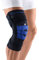 BAUERFEIND GenuTrain Right S Kniebandage, Schwarz, 6 Stück