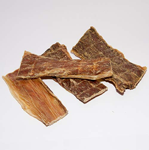 3 KG Rinderdörrfleisch - Schlundfleisch - Dörrfleisch - 3 x 1000g - Rinderschlund