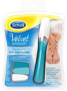 Scholl Velvet Elektronisches Nagelpflegesystem Maniküre Pediküre Nagelfeile