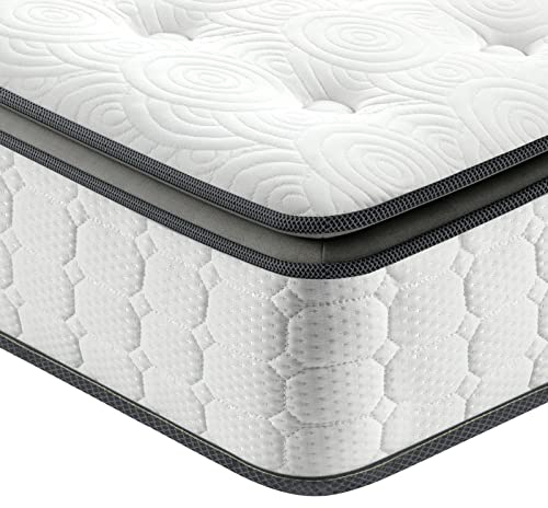 Vesgantti Matratze 160x200 26cm höhe H4 7-Zonen Orthopädische Taschenfederkernmatratze Mittelfest Kaltschaummatratze Öko-Tex Zertifiziert Fashion Pillow-top Matratzen für Kinder & Erwachsene