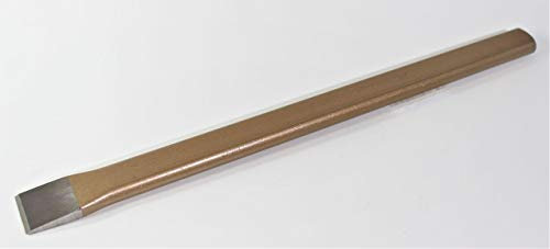 Rennsteig Ciseau de Maçon Burin Plat Chrome Vanadium 400x26mm Ciseau Outil à Percussion