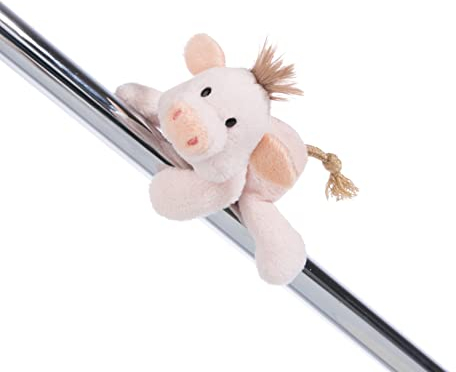 NICI MagNICI Maiale Pigwick 12cm Rosa - Peluche sostenibile con calamita - Animale Magnetico per frigoriferi, lavagne, Oggetti in Metallo e Molto Altro Ancora, Ottima Idea Regalo