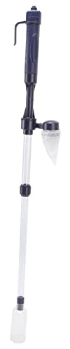 Fisktankrengörare, Akvariumvakuumrengöring, Fiskbehållare för Fiskbehållare, Elektrisk Sifon Grusrengöring med Infällbar Design Aquarium Siphon Aquarium Water Changer för Tvättsand,