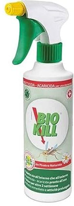 Bio Kill da piretro Naturale - Insetticida/Acaricida 375 ml (1 x 375 ml)