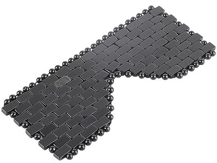 Eye Refroidissant le Masseur des Yeux Jade Jade Jade œil (Obsidienne)