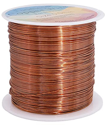 328 Feet Tarnish Resistant Copper Wires 24 Gauge/0.5mm