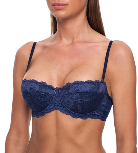 frugue Strapless Push Up Bra Multiway Balcony Balconette Padded UK