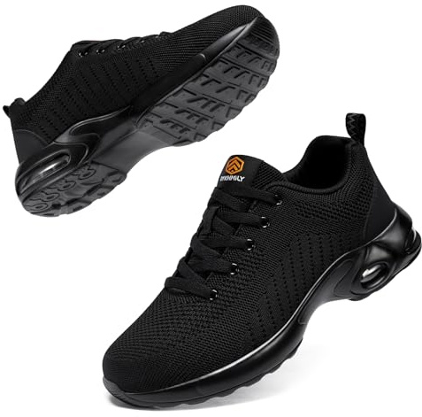 DYKHMILY Chaussures de Sécurité Hommes Femmes Basket de Securite